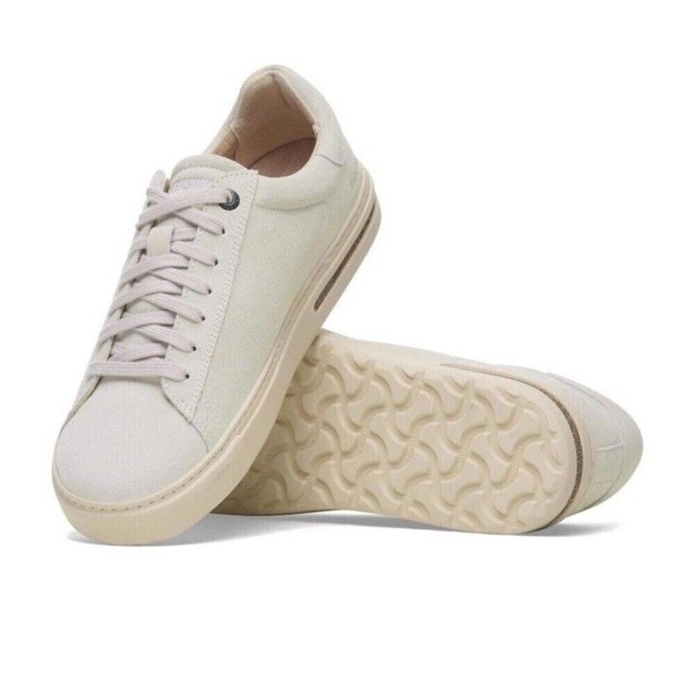 Birkenstock White Leather Lace Up Comfort Sneakers Women’s Size 7